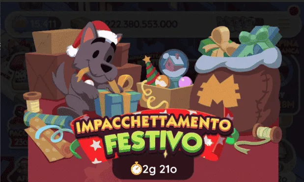 Evento Impacchettamento Festivo Monopoly Go (Elenco dei Premi)